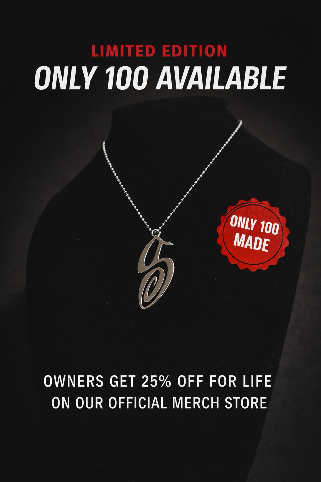 GS silver pendant