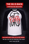 Limited original Get Scared logo